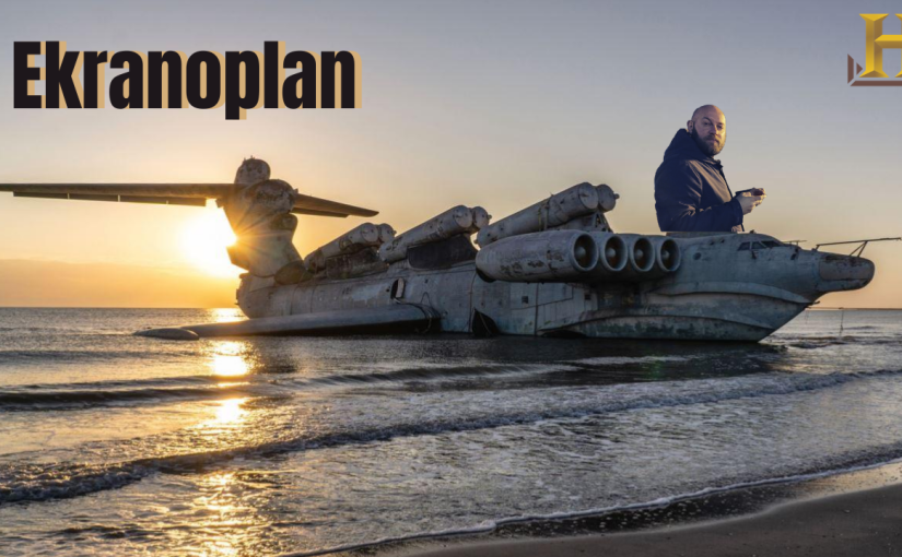Ekranoplan: El GIGANTESCO avión ruso diseñado para «flotar» sobre el mar